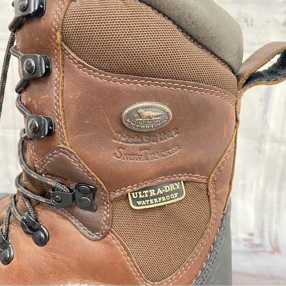 Irish Setter Red Wing Women Size 7 Snow Tracker Thinsulate 1000GRAM  Brown Boots - Picture 8 of 16